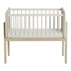 Bedside crib Little Cloud massivtre bakside