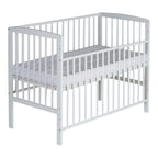 Bedside crib Micky Plus 60x120 cm for boxspringsenger bakside