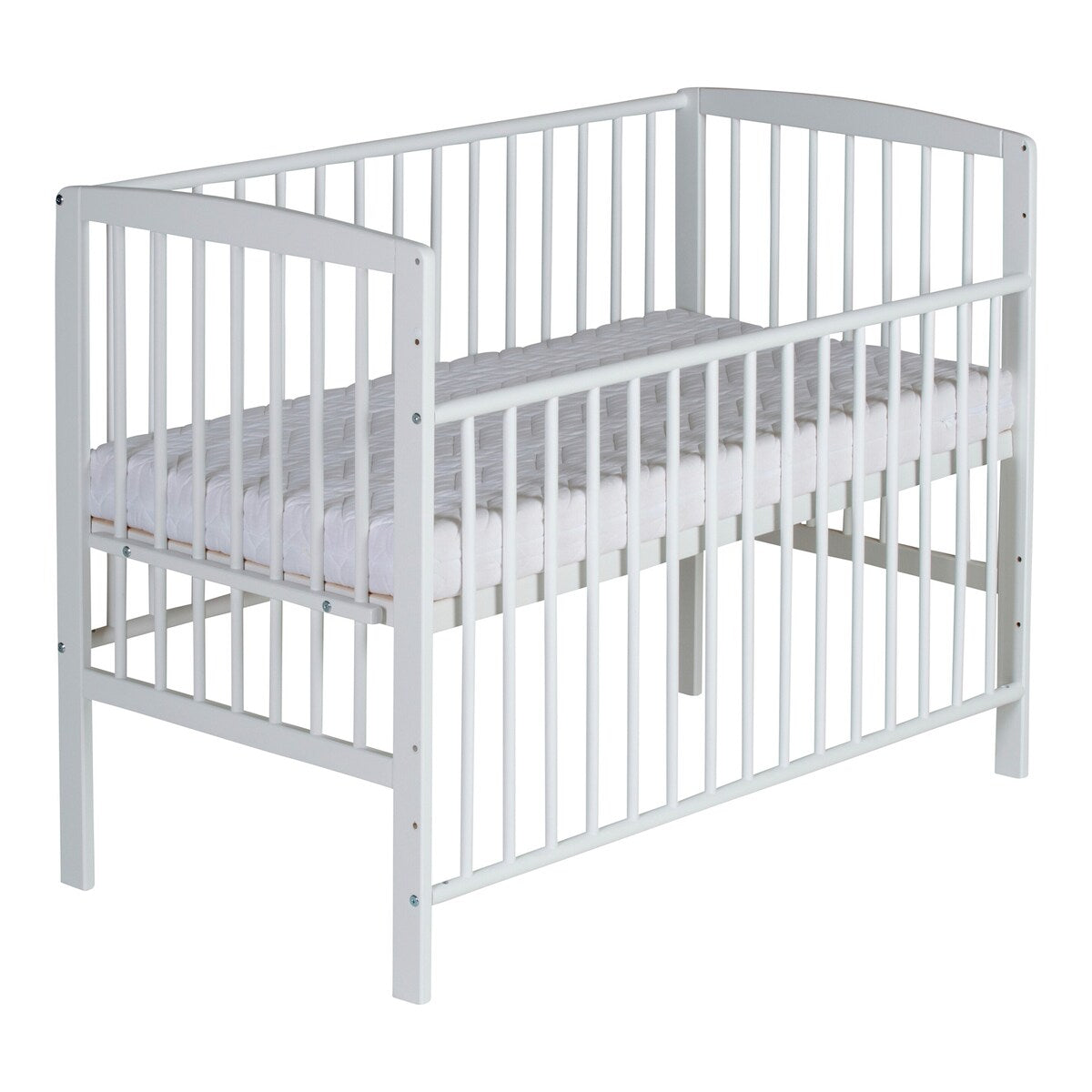 Bedside crib Micky Plus 60x120 cm for boxspringsenger bakside