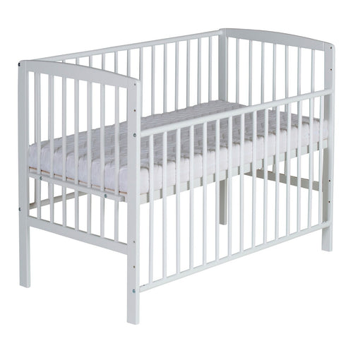 Bedside crib Micky Plus 60x120 cm for boxspringsenger bakside