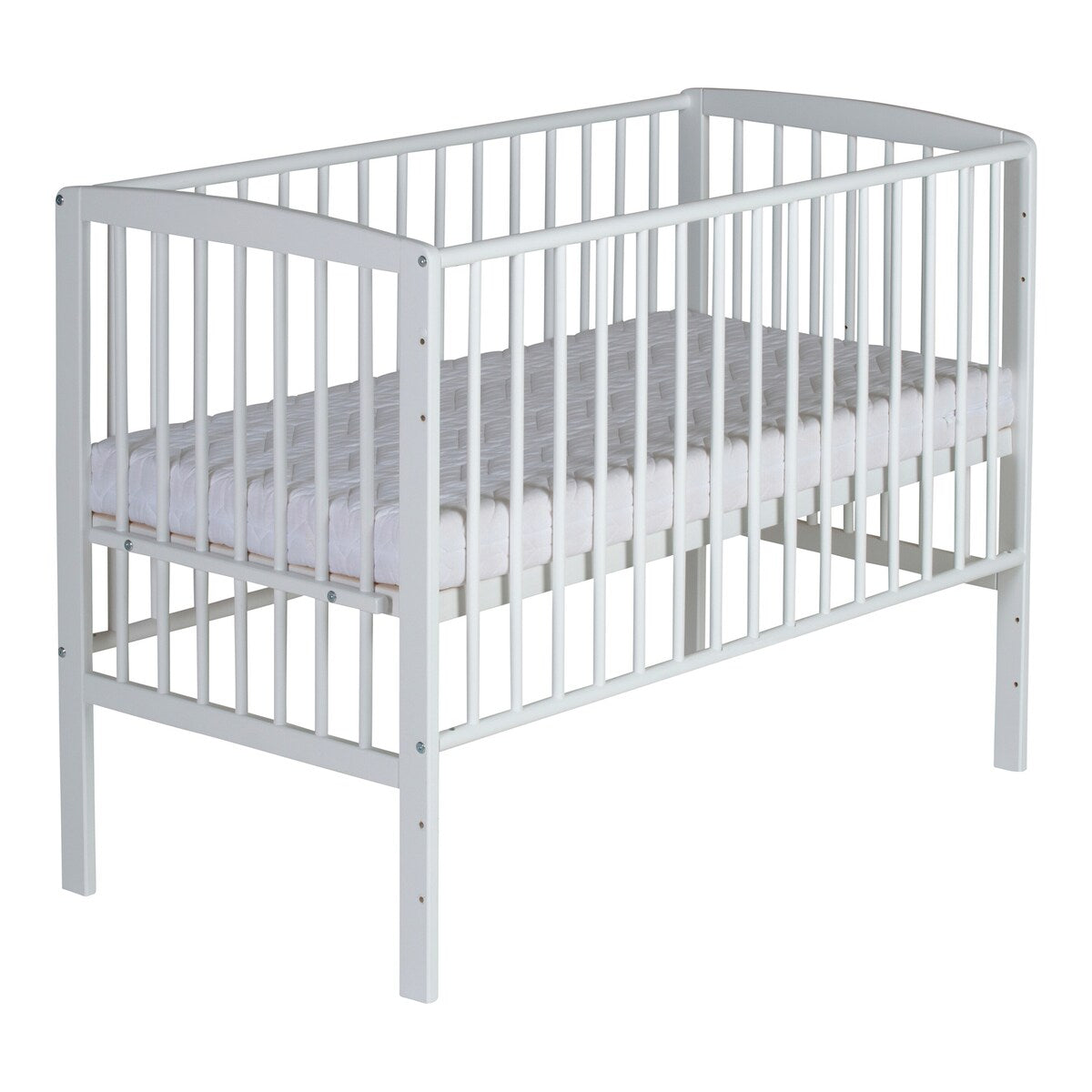 Detalj av bedside crib Micky Plus 60x120 cm for boxspringsenger
