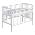 Bedside crib Micky Plus 60x120 cm for boxspringsenger forfra