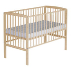 Sikkerhetsstropp på bedside crib Micky Plus 60x120 cm for boxspringsenger