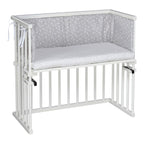 Festesystem for bedside crib Midi med madrass Classic Soft bøk