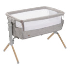 Bedside crib Next2Me Armonia 11 høyder 58–73 cm forfra