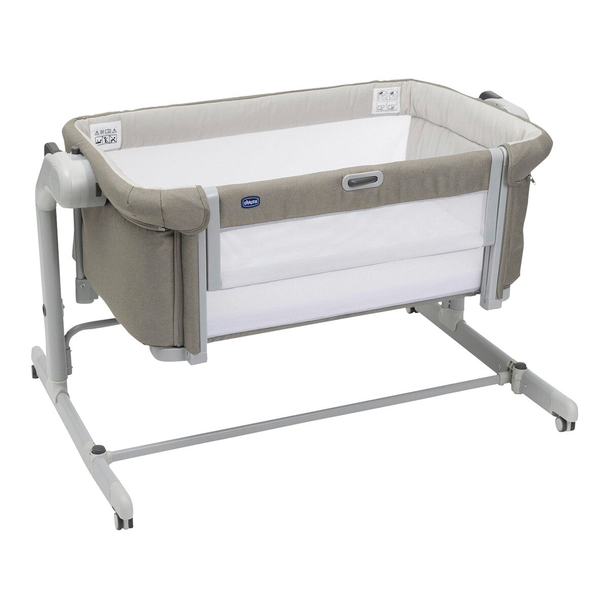 Bedside crib Next2me Magic Evo forfra