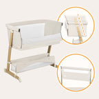 Oppbevaringskurv under Bedside crib Thomi Plus 5-i-1