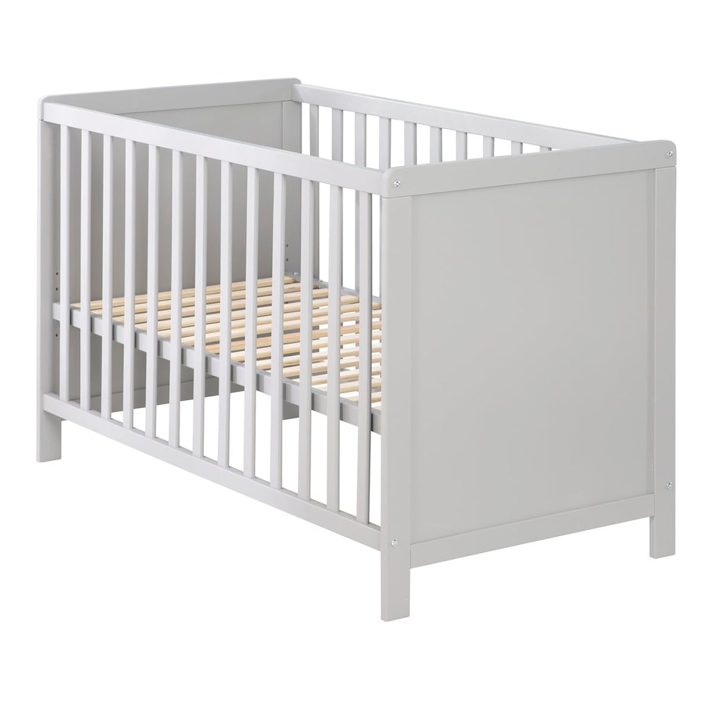 Bedside-seng 2-i-1 60x120 cm med safe asleep madrass liggeflate