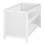 Bedside-seng 60x120 cm med madrass, høydejusterbar montert ved foreldreseng