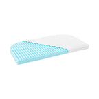 Bedside-seng Boxspring med madrass og barneseng-sett i bøk - babybay®