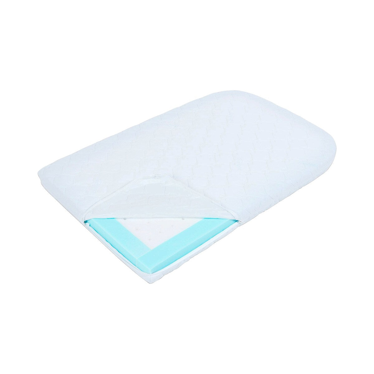 Bedside-seng Boxspring med madrass og barneseng-sett i bøk - babybay®