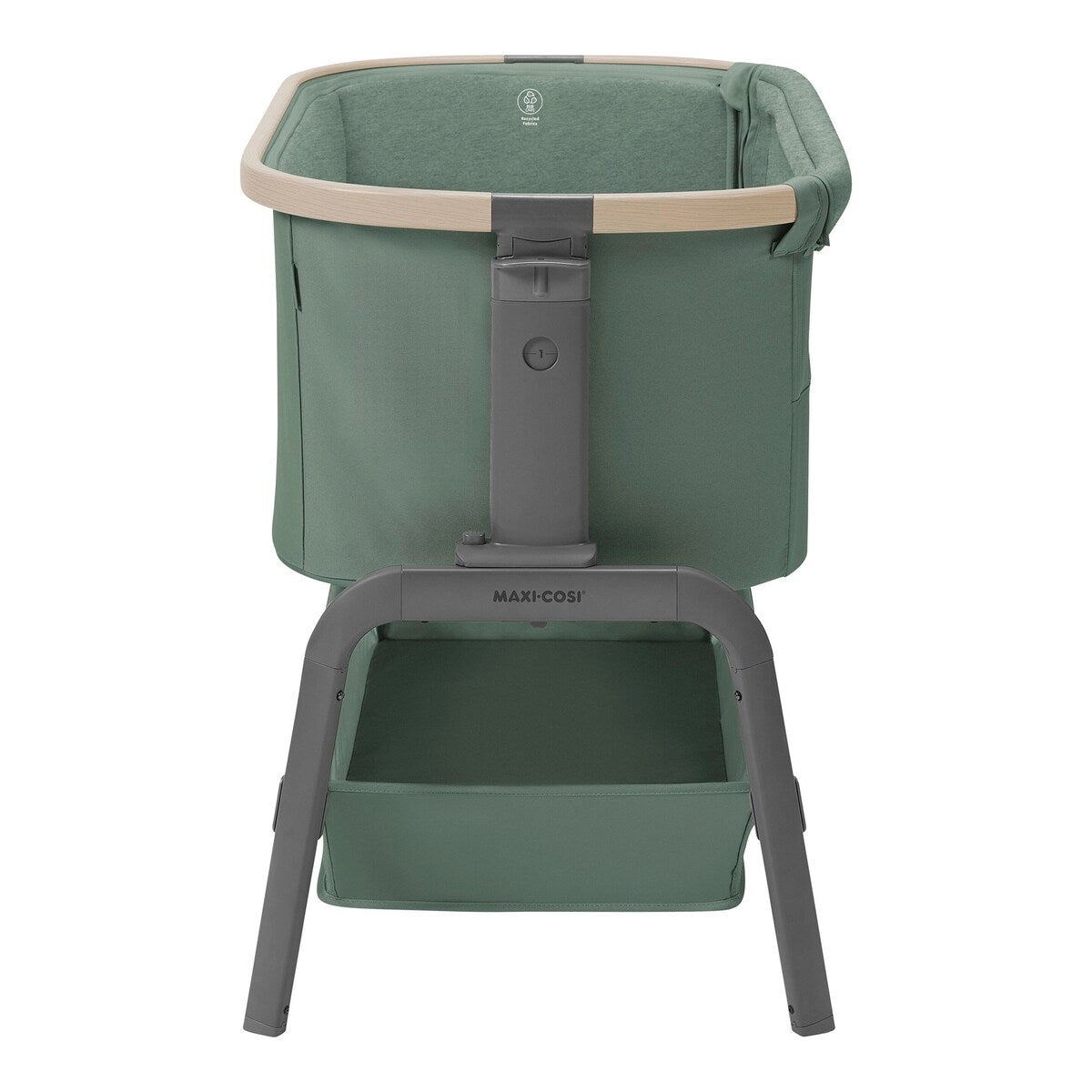 Montert Bedside-seng Iora 5 høydeposisjoner 93x53 cm ved siden av seng