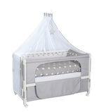 Bedside-seng Room Bed 60x120 cm Little Stars forfra