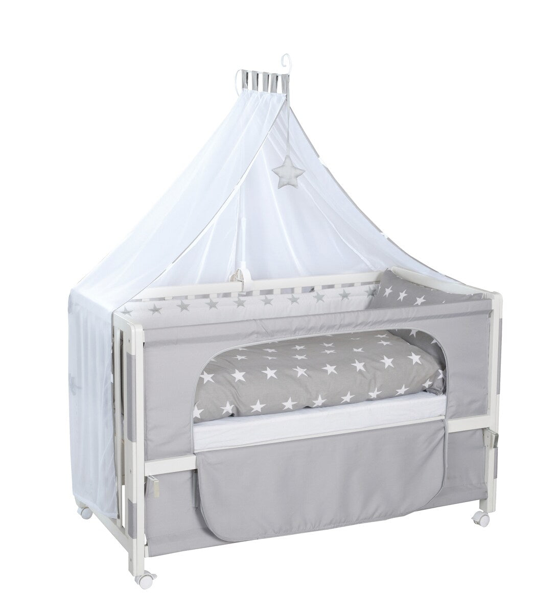 Bedside-seng Room Bed 60x120 cm Little Stars forfra