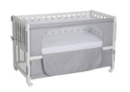 Montert Bedside-seng Room Bed 60x120 cm Little Stars med sengehimmel