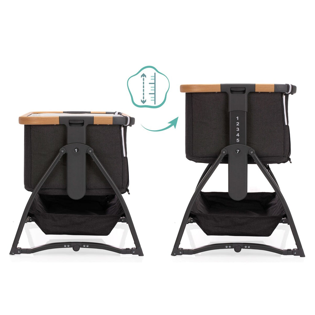 Montert bedside-seng Scandic med vippefunksjon