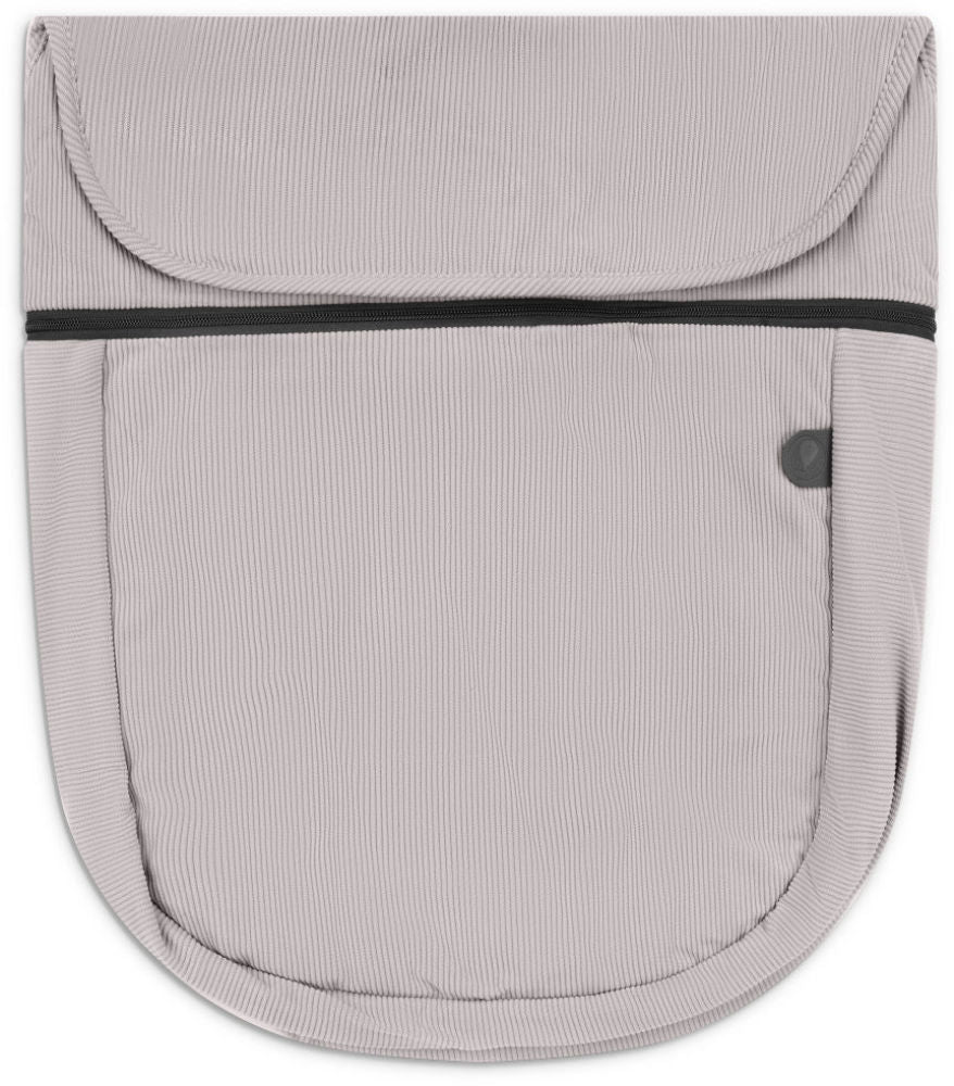 Beinteppe for barnevogn Biscuit vattert - forfra