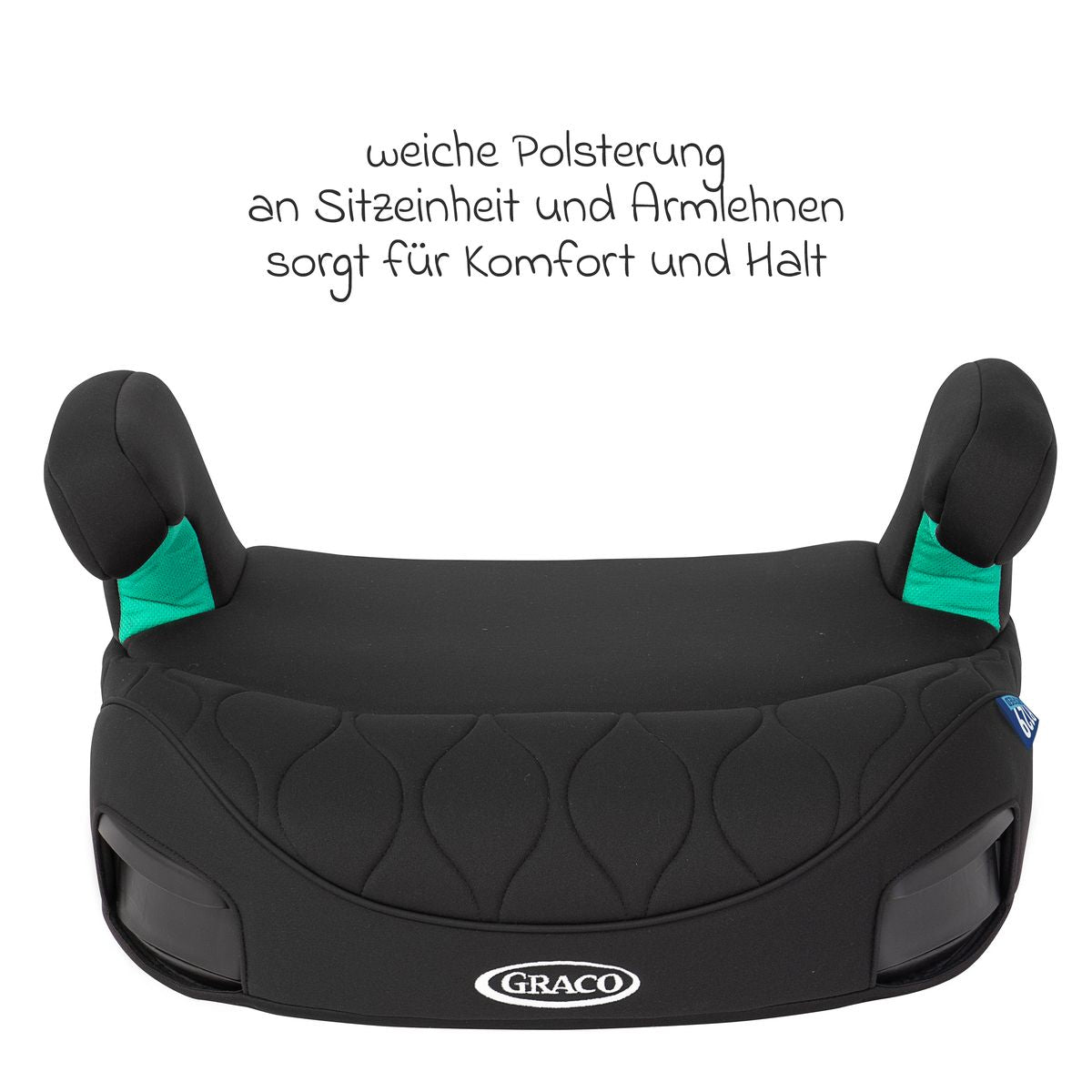 Avtakbart trekk på Beltestol Booster Max R129 7-12 år (135-150 cm) med Isofix