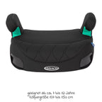 Beltestol Booster Max R129 7-12 år (135-150 cm) med Isofix bakside