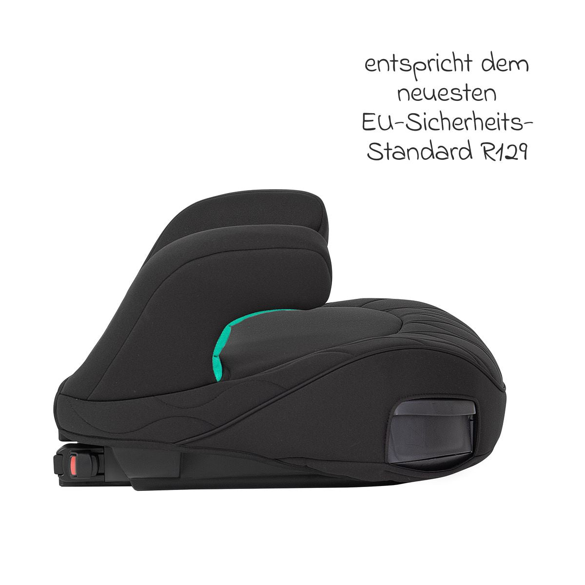 Detaljbilde av polstring på Beltestol Booster Max R129 7-12 år (135-150 cm) med Isofix