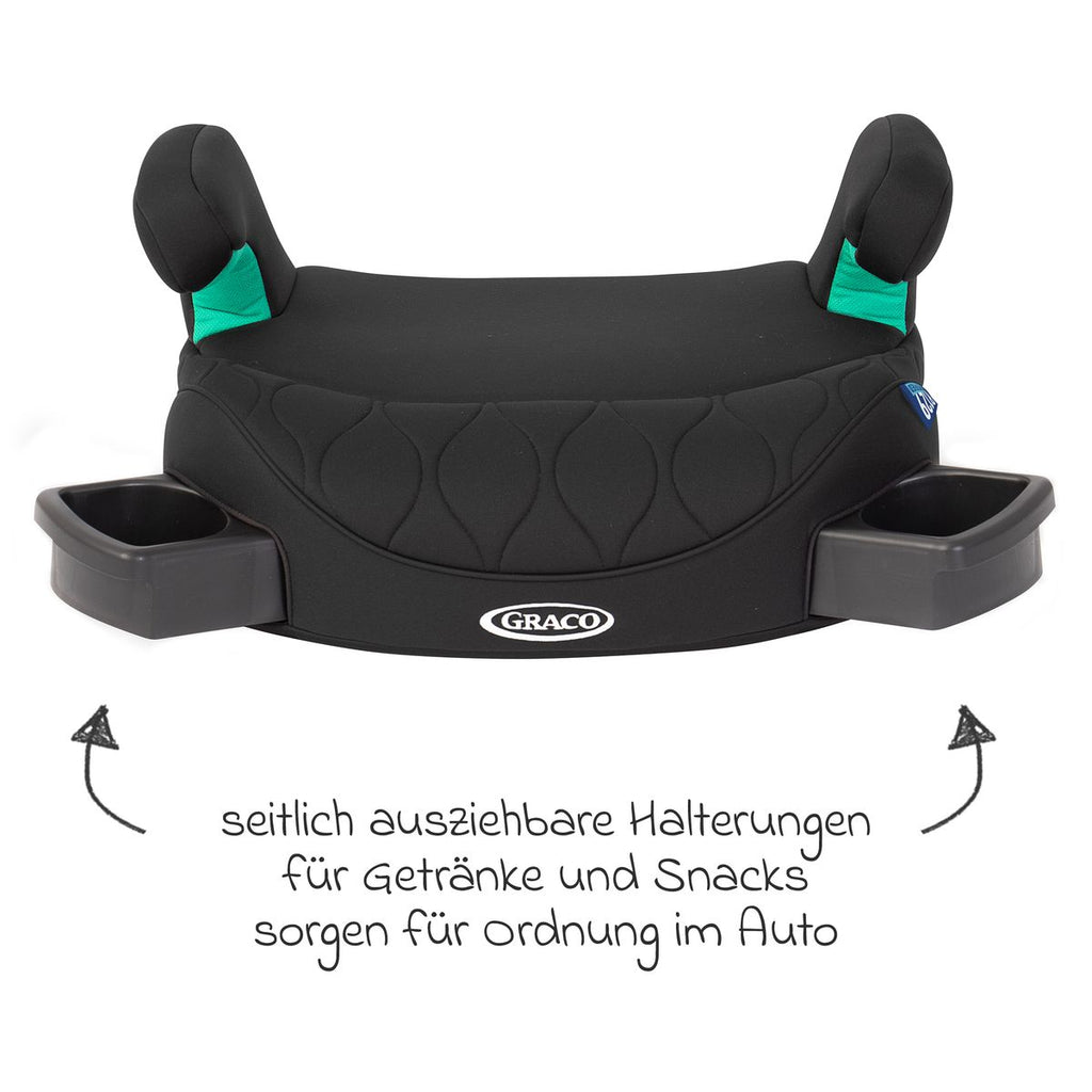 Beltestol Booster Max R129 7-12 år (135-150 cm) med Isofix i bruk
