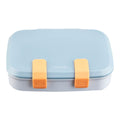 Bento matboks med 3 rom 16,2x21,5 cm forfra