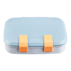 Bento matboks med 3 rom 16,2x21,5 cm forfra