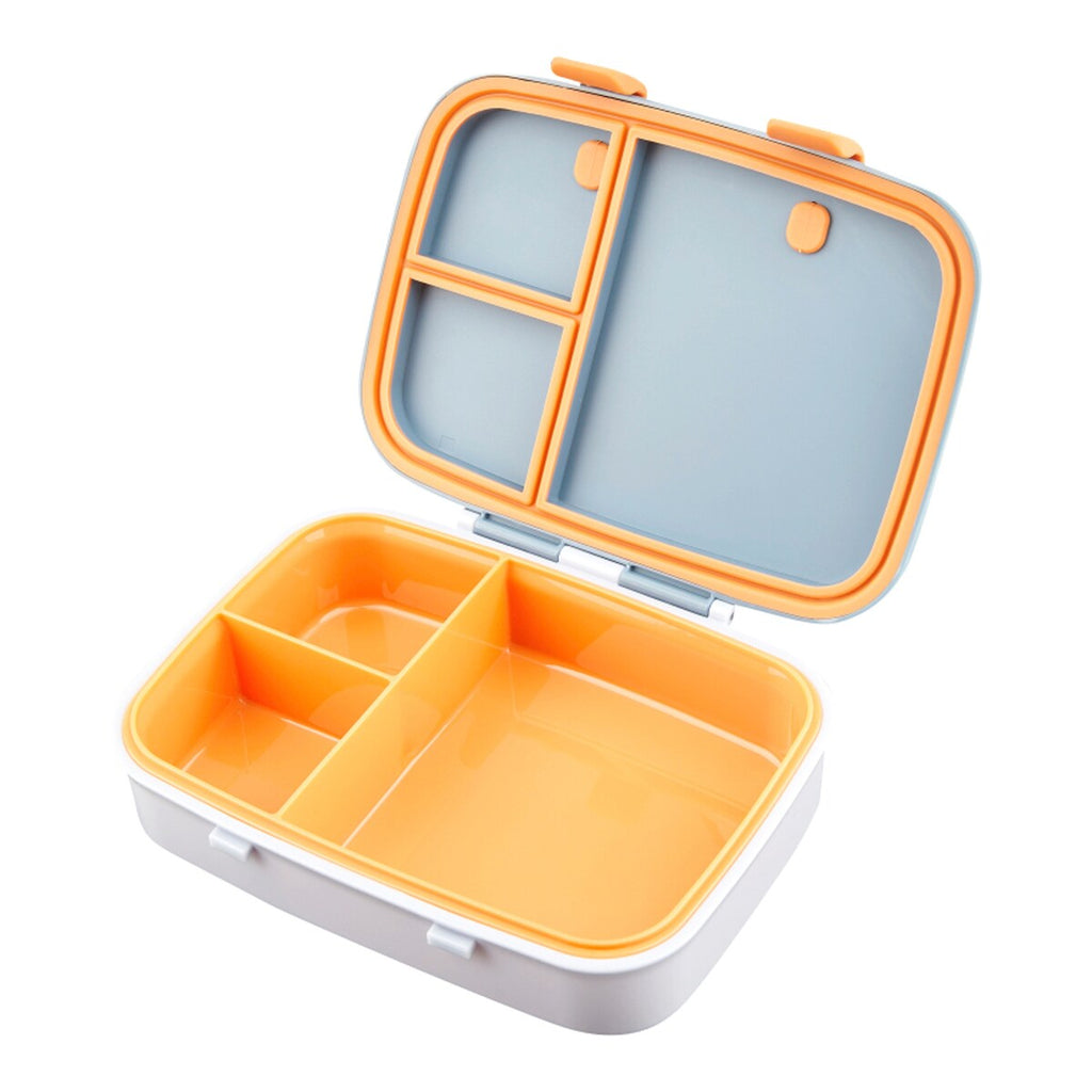 Bento matboks med 3 rom 16,2x21,5 cm bakside