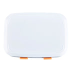 Bento matboks med 3 rom 16,2x21,5 cm nærbilde av rom