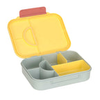 Bento matboks Happy Trails med skillevegg, blomst bakside