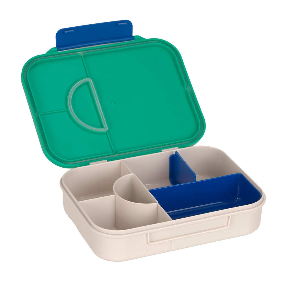 Bento matboks Happy Trails med skillevegg frosk bakside