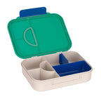 Bento matboks Happy Trails med skillevegg frosk bakside