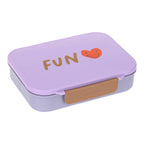 Bento matboks Little Gang med skillevegg, BPA-fri - Lässig