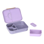 Bento matboks Little Gang med skillevegg, BPA-fri - Lässig