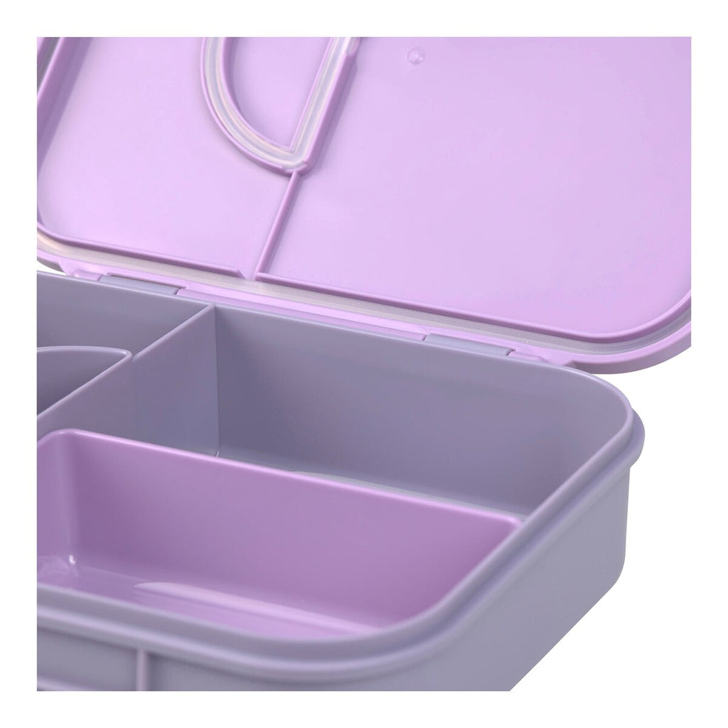 Bento matboks Little Gang med skillevegg, BPA-fri - Lässig