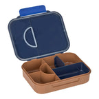 Bento matboks Little Gang med skillevegg, BPA-fri - Lässig
