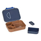 Bento matboks Little Gang med skillevegg, BPA-fri - Lässig