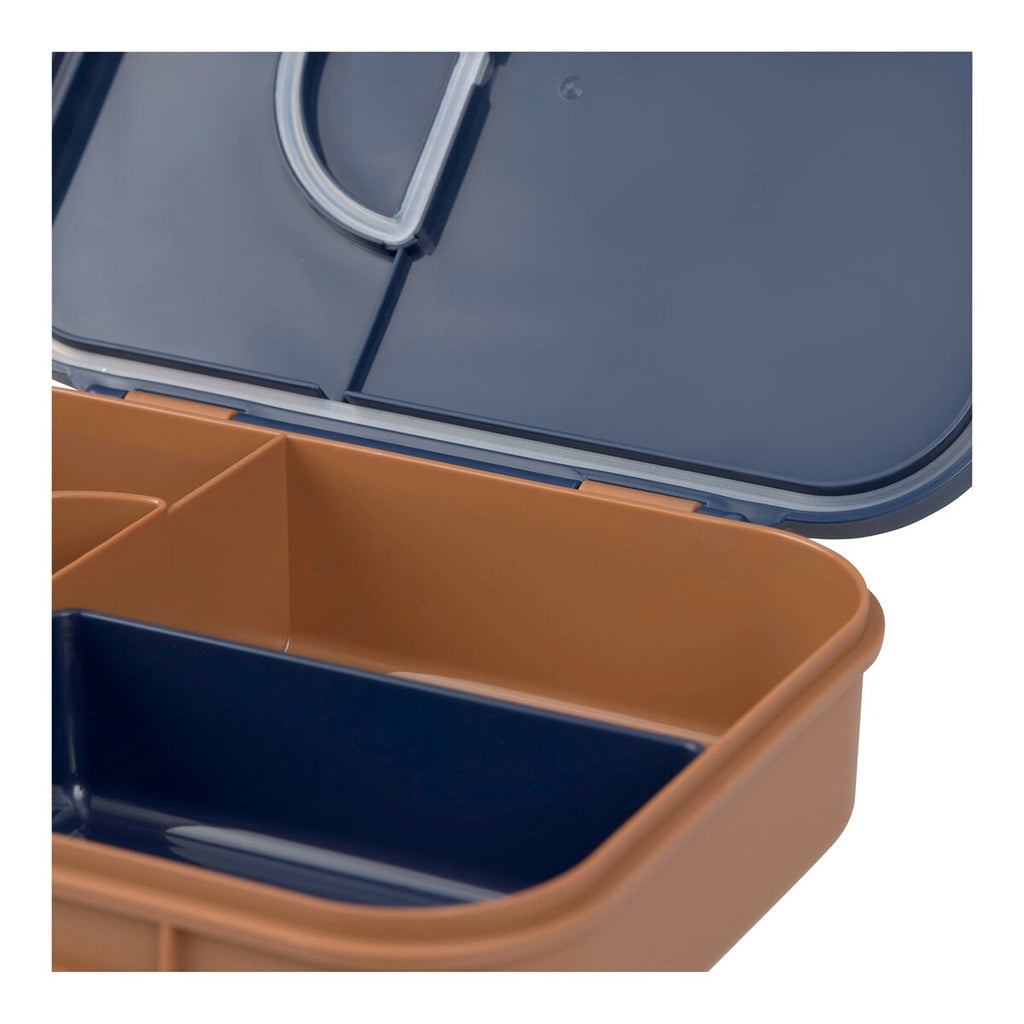 Bento matboks Little Gang med skillevegg, BPA-fri - Lässig