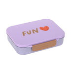 Bento matboks Little Gang Heart Lilac forfra