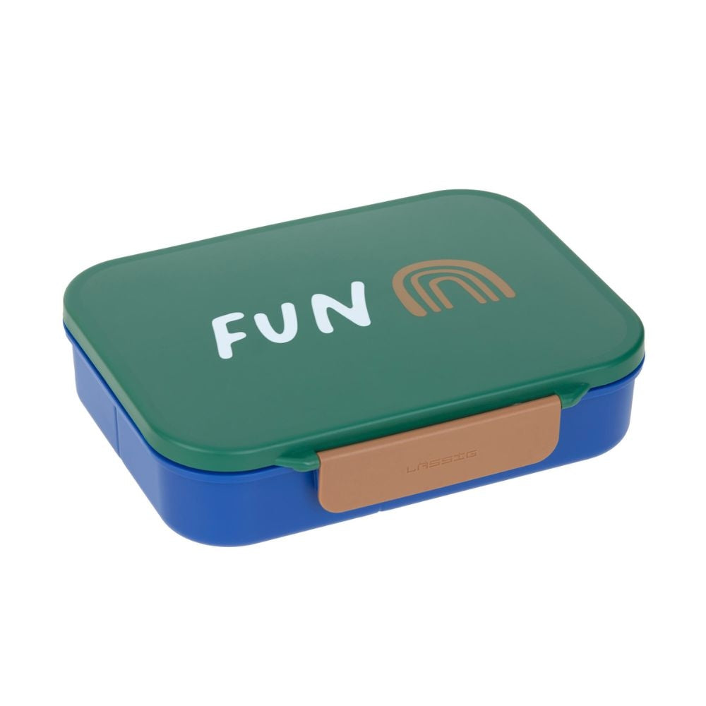 Bento matboks Little Gang Rainbow Green forfra