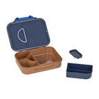 Bakside av Bento matboks Little Gang Smile Navy