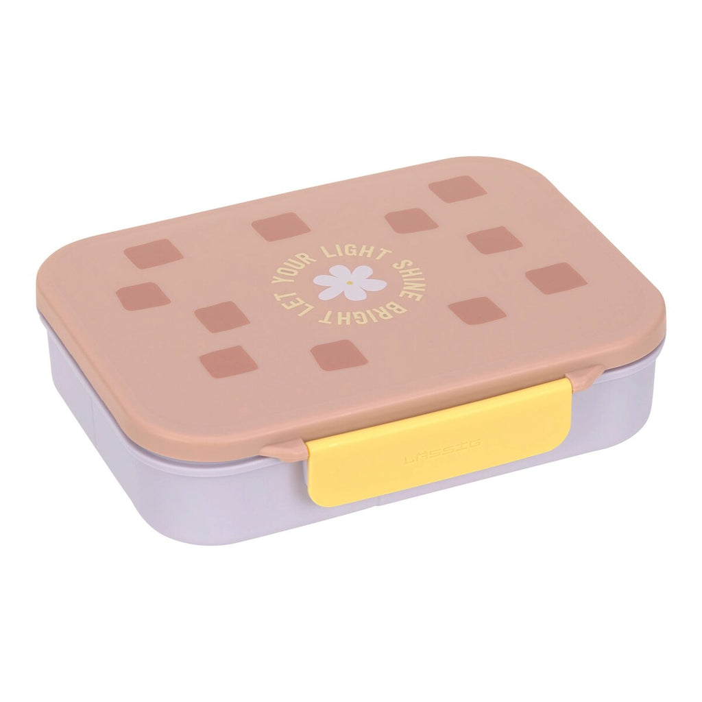 Bento matboks Pattern Party forfra med lukket lokk