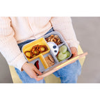 Bento matboks Pattern Party åpnet med ulike rom synlige