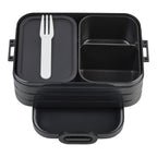 Bento matboks "Take a break" 900 ml med bestikk bakside