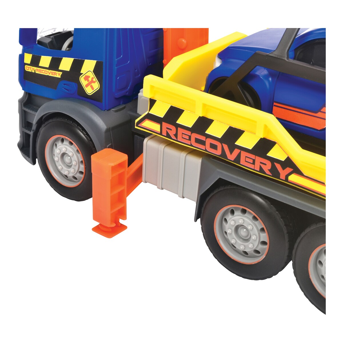 Bergingsbil Action Truck Recovery med kran og lyd med Mercedes-logo