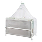 Beseng Woodland Buddies 60x120 cm bakside med hvitt treverk