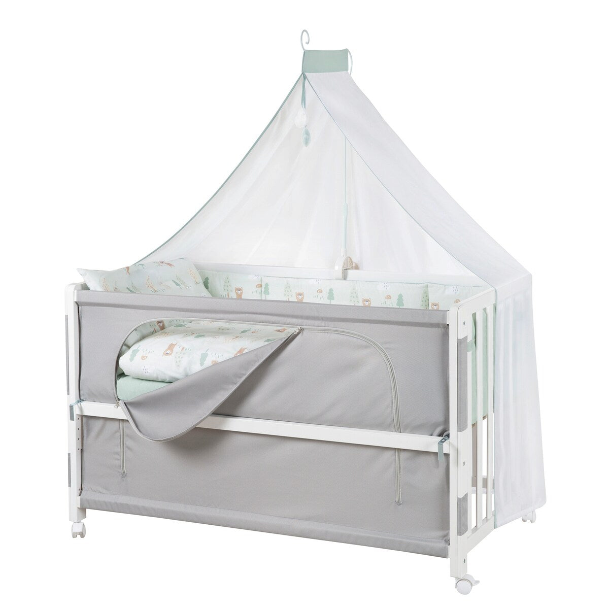 Beseng Woodland Buddies 60x120 cm forfra med tekstilside