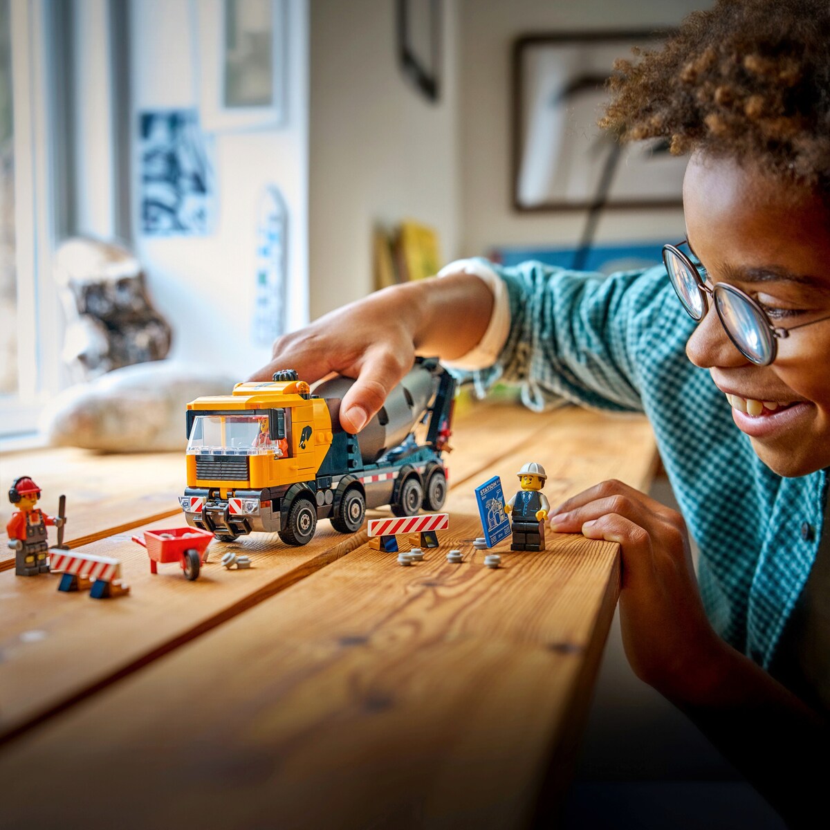 Montert Betongblander 60478, 371 deler, fra 7 år - LEGO® City i lek