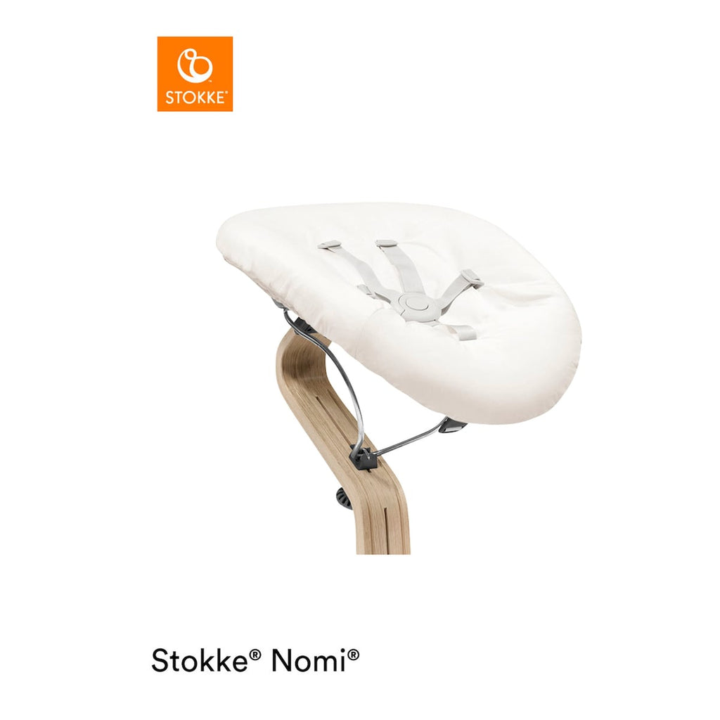 Nomi barnestol med newborn-sett og babysett, eik/bøk-finer - Stokke