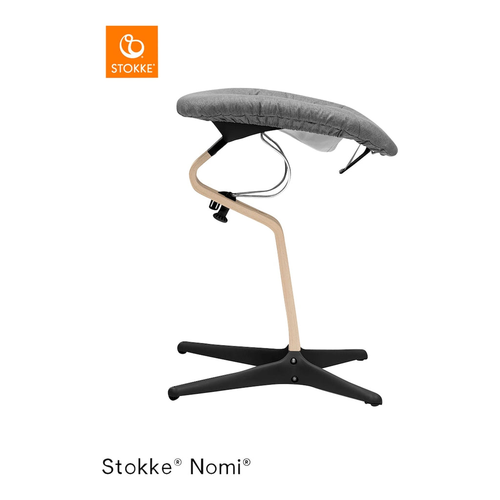Nomi barnestol med newborn-sett, eik/bøk-finer, fra fødsel - Stokke